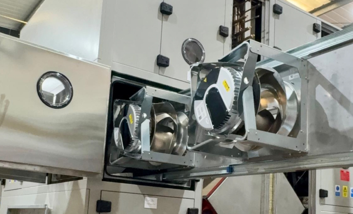 Figure 1: Easyshift Fan Rail System