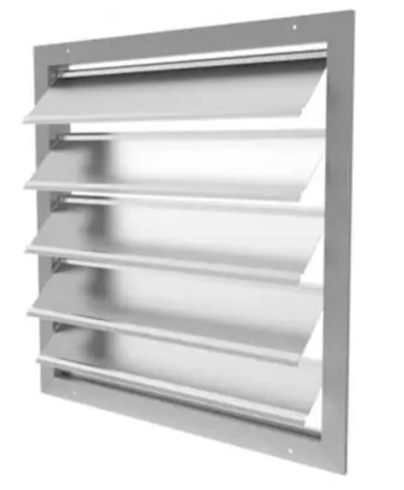 Figure 2 Gravity or Pressure Relief Damper