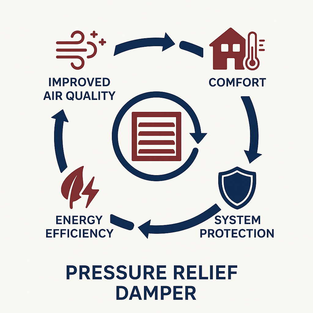 Understanding Systems with Pressure Relief Damper and 3 Way Air Mixing Plenums